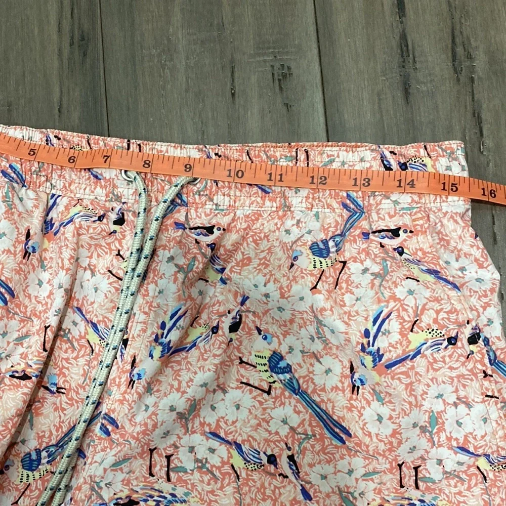 J crew floral‎ bird swim shorts BH007